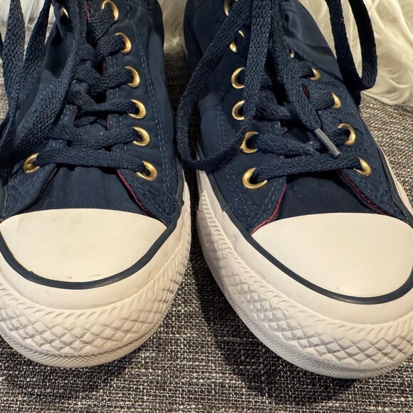 Converse Chuck Taylor All Star Blue MA-1 Zip High Womens 9 Mens 7 Nylon - Picture 5 of 13